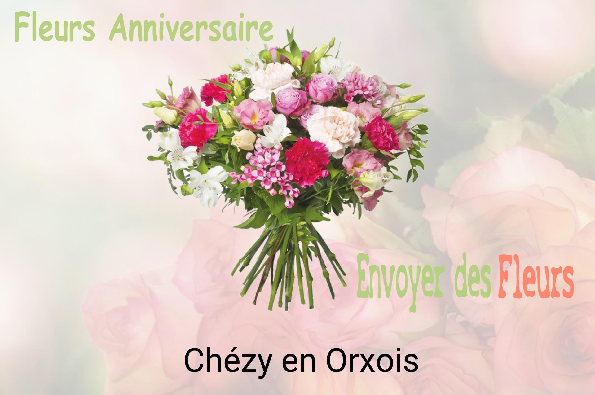 Bouquet de fleurs d’anniversaire livré à Chézy-en-Orxois
